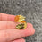 18K Gold Plated Stainless Steel Leaf Adjustable Ring - FGS