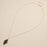 Iridescent Cloud-Shaped Pendant Necklace