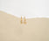 18K Gold PVD Stainless Steel Butterfly Huggie Earrings