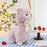 10" Lama with bow Plush