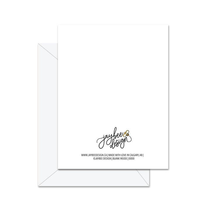 Here For The Fancy Drinks Oh, And Your Wedding! - Card