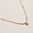 Awareness Pink Ribbon Beaded Necklace