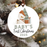 Baby's First Christmas Ornament 2025 | Snowman