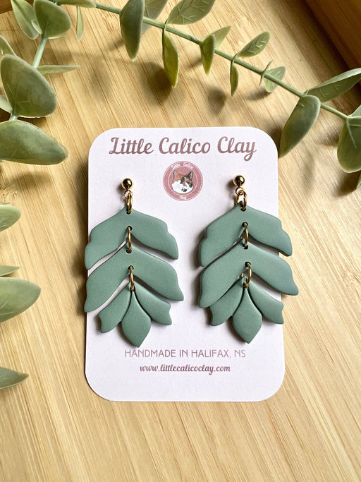 Tiered Dangle Earrings | Cactus