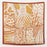 Animal Print Polyester Silk-Feel Safari Square Scarf