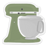 Clear Green Kitchen Mixer, 2.9x2.9”