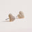 Heart Earring with CZ Stones