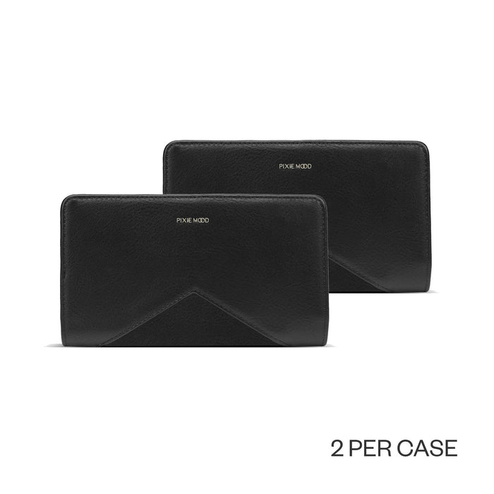 Sophie - Recycled Vegan Wallet Black