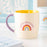 A Little Cup of Calm Rainbow Mug