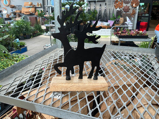 Reindeer 2 on Wooden Base