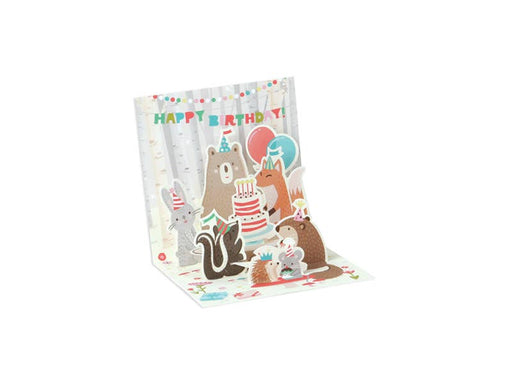Woodland Birthday Mini Pop-up Birthday Card