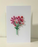 Quilled Bouquet Greeting Card, Handmade Flowers