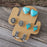 Ast. Turquoise Stud Earrings Western Theme