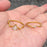 18K Gold Plated Stainless Steel Wavy Ring
