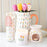 Spring Tulip Print Mother's Day Ceramic Flower Jug