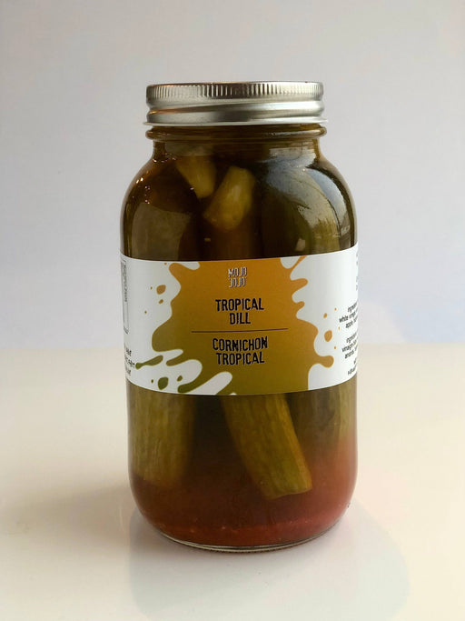 Spicy Tropical Dill Pickles