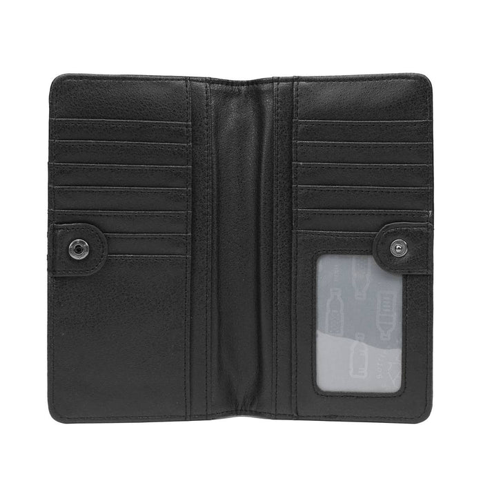 Sophie - Recycled Vegan Wallet Black