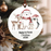 Baby's First Christmas Ornament 2025 | Festive Friends 3