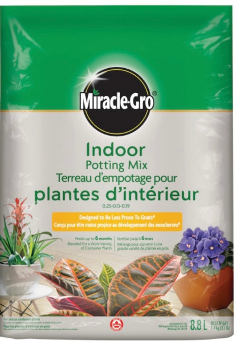 miracle-gro potting mix 8.8l Miracle Grow Indoor Potting Mix 8.8L — Dutch Growers Regina