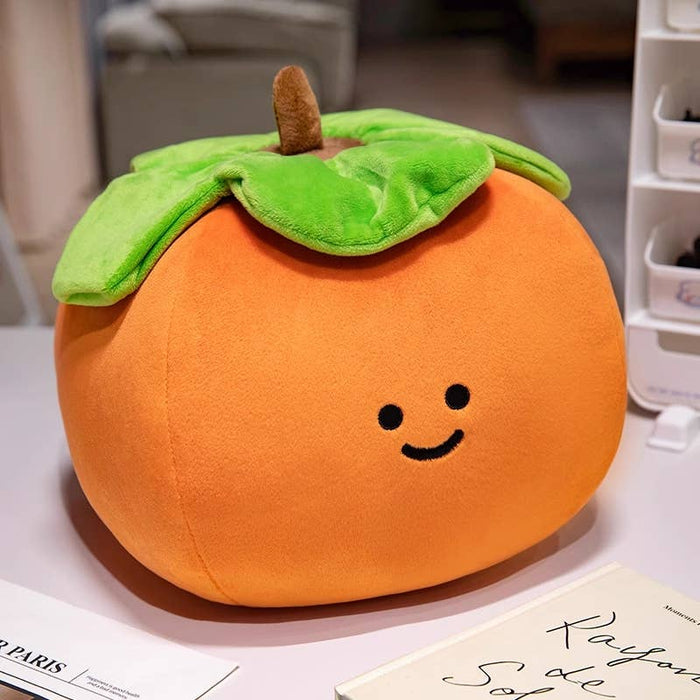 5-6.5" Fruit Plush - apple/pear/orange/persimmon/tomato