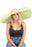 Extra Wide Floppy Wire Brim Straw Sun Hat