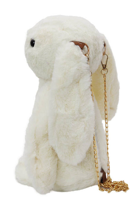 Bunny Rabbit Fuzzy Faux Fur Crossbody Bag