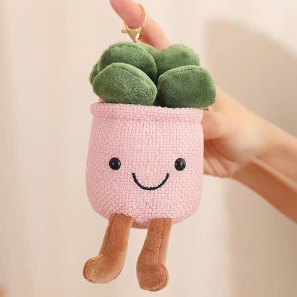 6-14" Plant Plush - Bamboo, Succulent