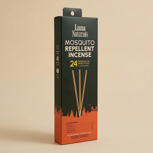 Mosquito Repellent Incense — Outdoor & Camping | 24ct