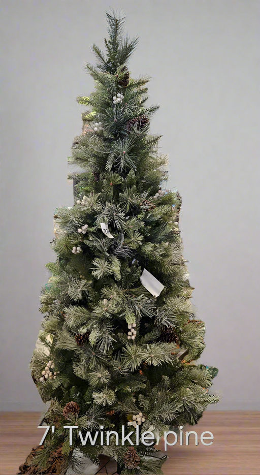 Tree 7' Pine Twinkle 400LED