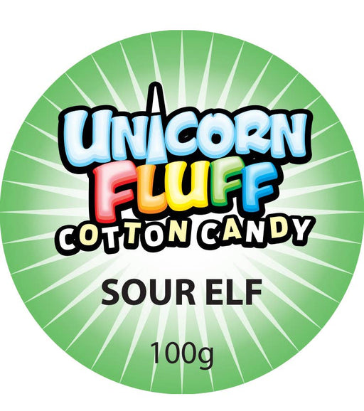 Christmas Unicorn Fluff - SOUR ELF