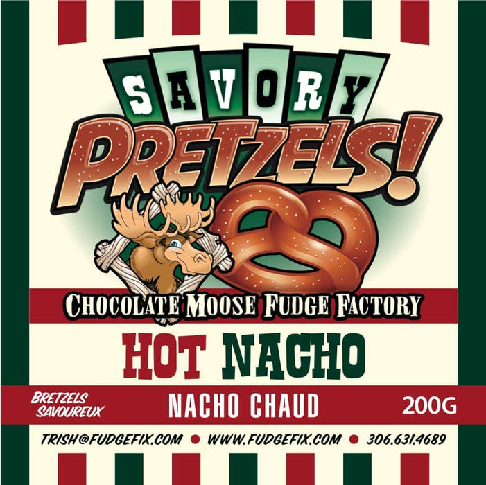 Savory Pretzels - Nacho Cheese 200g