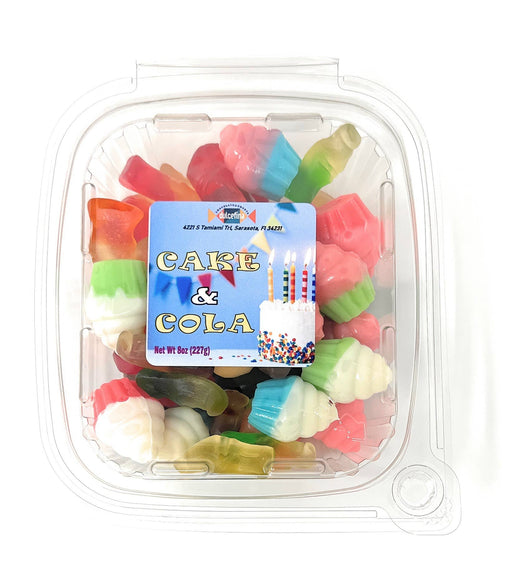 Cupcakes and Soda Gummies 8oz Tub