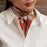 Retro Paisley Silk-Feel Square Scarf for Timeless Look