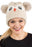 Sleeping Owl Fuzzy Fleece Chunky Knitted Beanie
