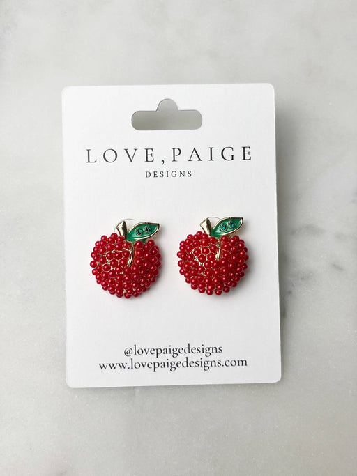 Apple of My Eye Stud Earrings