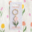 Pink Spring Tulip Keyring