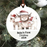 Baby's First Christmas Ornament 2025 | Festive Friends 1
