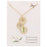 Honey Comb Dried Flower Necklace