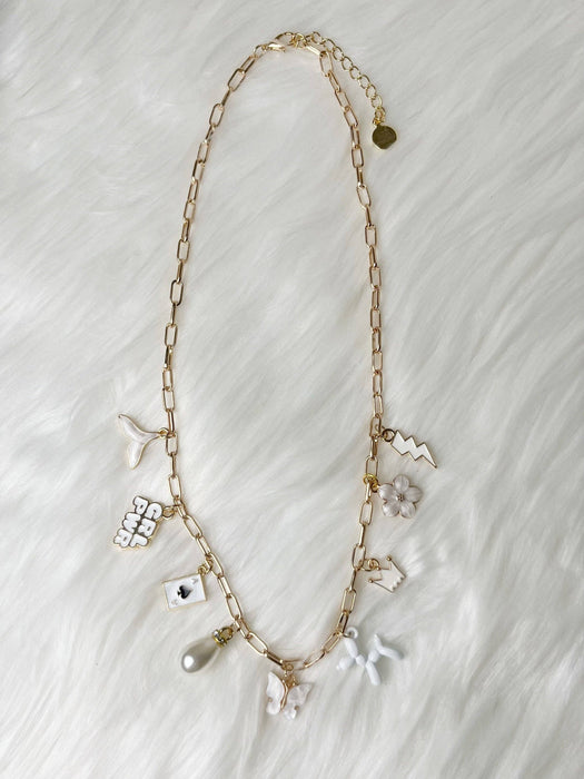 Marshmellow Dreams charm necklace