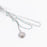18K Gold Stainless Steel Turquoise Chain Necklace