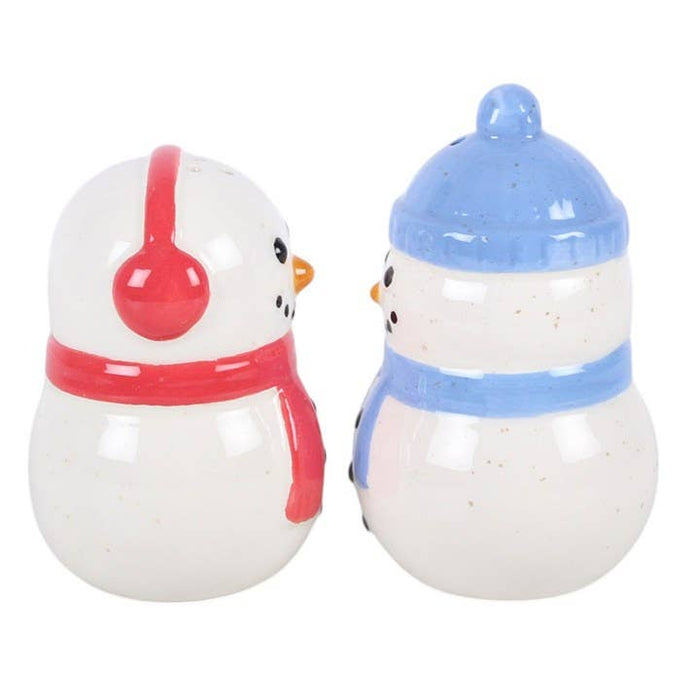 Winter Snowmen Christmas Salt and Pepper Shakers
