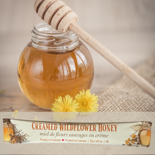 Honey Squeeze Pack - Creamed Wildflower Honey - OU