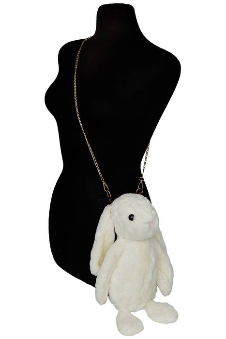 Bunny Rabbit Fuzzy Faux Fur Crossbody Bag