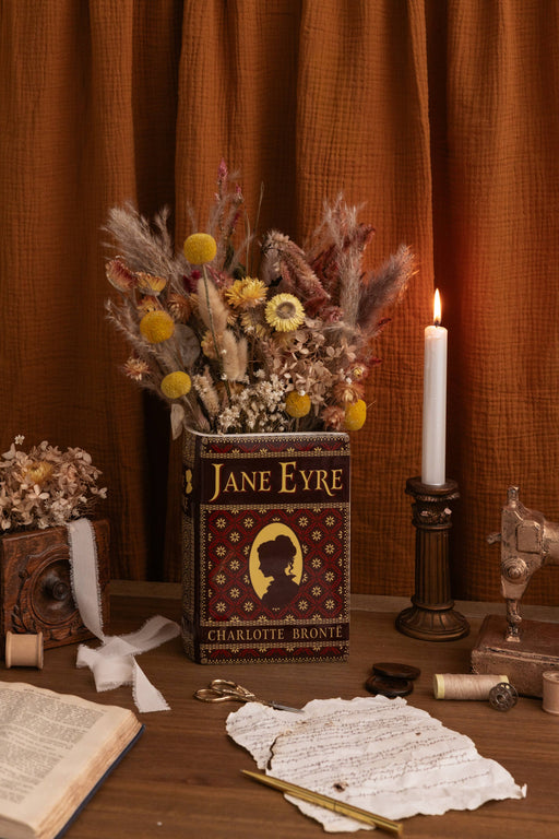 Large Book Vase, Jane Eyre