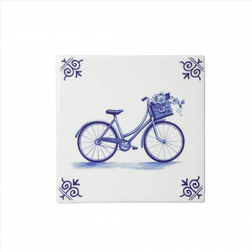 Bicycle tile - Delft Blue - 13 cm