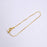 14K Gold Filled 0.8mm Dainty Box Chain 7.5 Inch Slider Bracelet Adjustable bracelet | Z-907