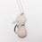 Natural Stone Cat-shaped Pendant Necklace - CS