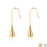 18K Gold PVD Stainless Steel Drop Earrings
