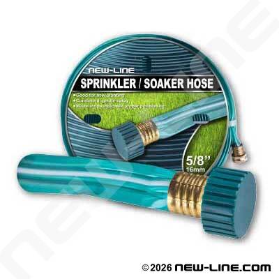 Hose Soaker Spray Green 25'