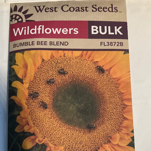 Seed WC Wildflowers Bumble Bee blend Bulk